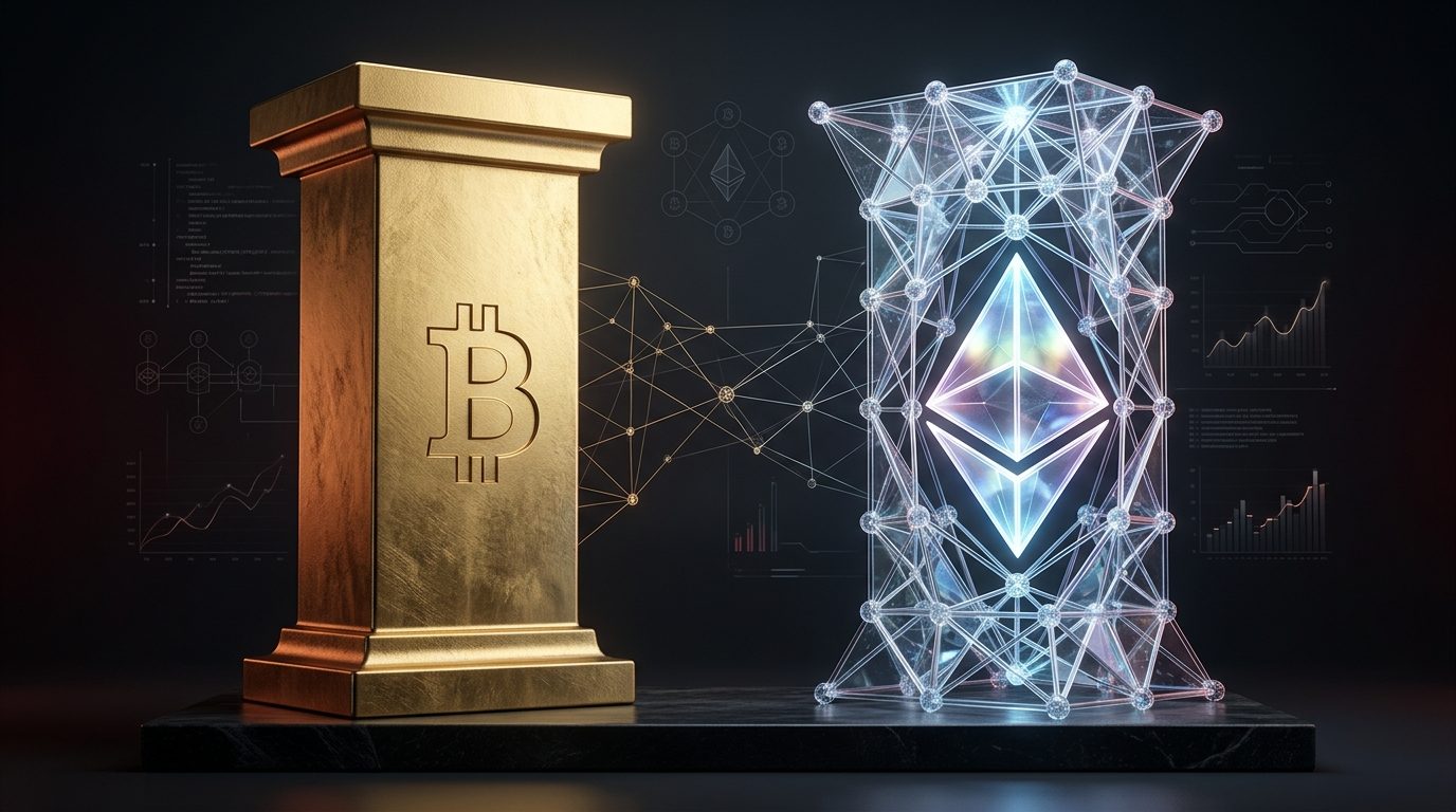 Bitcoin vs Ethereum : Analyse comparative des deux piliers de l&rsquo;écosystème crypto